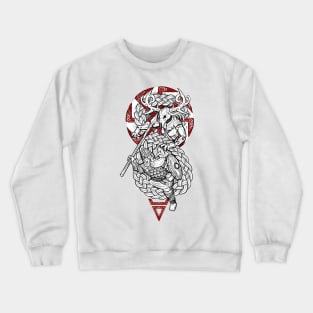 Leshy witcher slavic demon Crewneck Sweatshirt